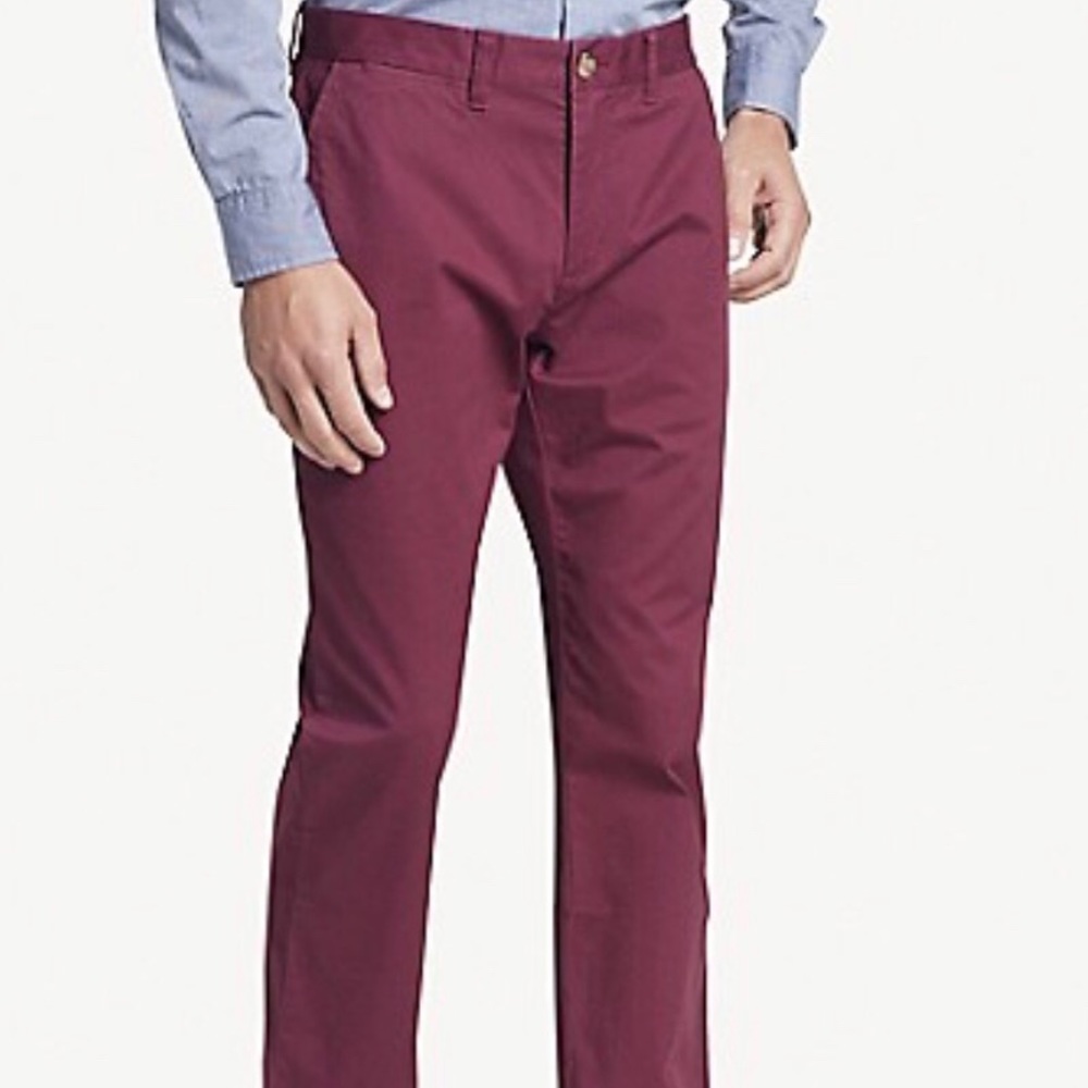 TOMMY HILFIGER CUSTOM FIT CHINO IN STRETCH COTTON